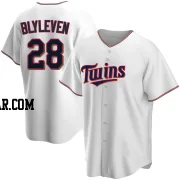 Bert Blyleven Youth Minnesota Twins White Replica Home Jersey