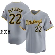 Bert Blyleven Youth Pittsburgh Pirates Gray Limited Away Jersey