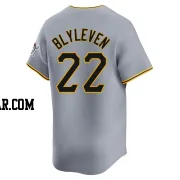 Bert Blyleven Youth Pittsburgh Pirates Gray Limited Away Jersey