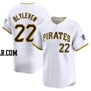 Bert Blyleven Youth Pittsburgh Pirates White Limited Home Jersey