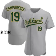 Bert Campaneris Men's Oakland Athletics Gray Authentic Road Jersey