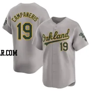 Bert Campaneris Men's Oakland Athletics Gray Limited Away Jersey