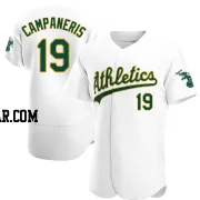 Bert Campaneris Men's Oakland Athletics White Authentic Home Jersey