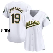 Bert Campaneris Women's Oakland Athletics White Limited Home Jersey