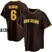 Bill Almon Men's San Diego Padres Brown Replica Road Jersey