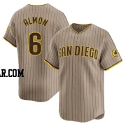 Bill Almon Men's San Diego Padres Limited Tan Alternate Jersey