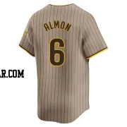 Bill Almon Men's San Diego Padres Limited Tan Alternate Jersey