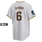 Bill Almon Men's San Diego Padres White Replica 2024 World Tour Seoul Series Home Jersey