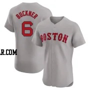 Bill Buckner Men's Boston Red Sox Gray Elite Road Jersey