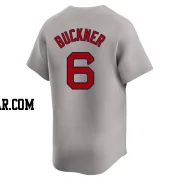 Bill Buckner Men's Boston Red Sox Gray Limited Away Jersey