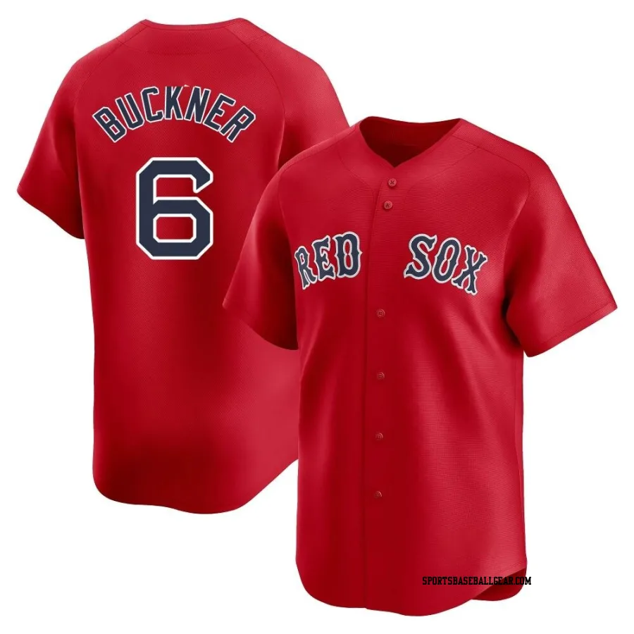 Bill Buckner Men's Boston Red Sox Red Limited Alternate Jersey