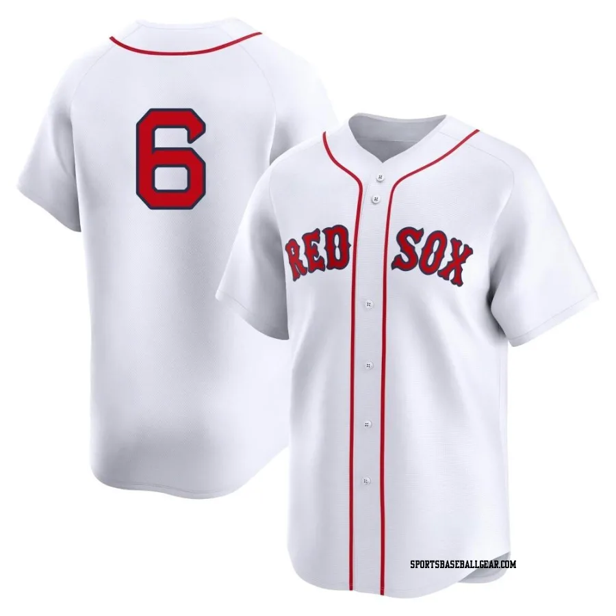 Bill Buckner Men's Boston Red Sox White Limited 2nd Home Jersey