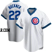 Bill Buckner Men's Chicago Cubs White Replica Home Cooperstown Collection Jersey