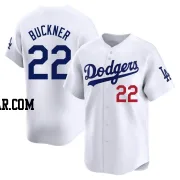 Bill Buckner Men's Los Angeles Dodgers White Limited Home Jersey