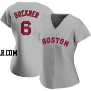 Bill Buckner Women's Boston Red Sox Gray Authentic Road Jersey