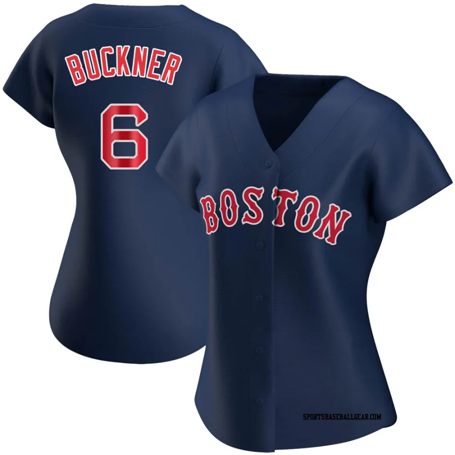 Bill Buckner Women's Boston Red Sox Navy Authentic Alternate Jersey