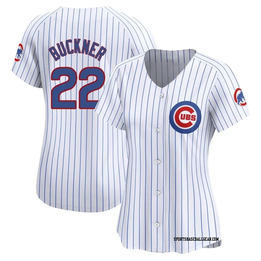 Bill Buckner Women's Chicago Cubs White Limited Home Jersey