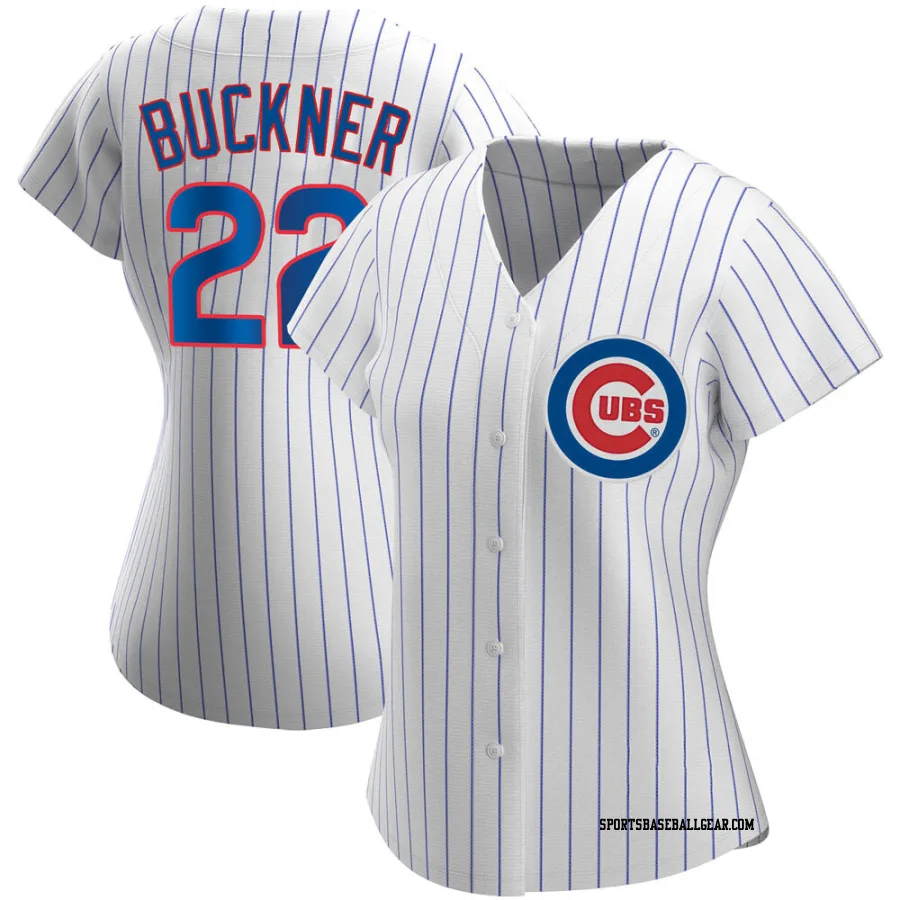 Bill Buckner Women's Chicago Cubs White Replica Home Jersey