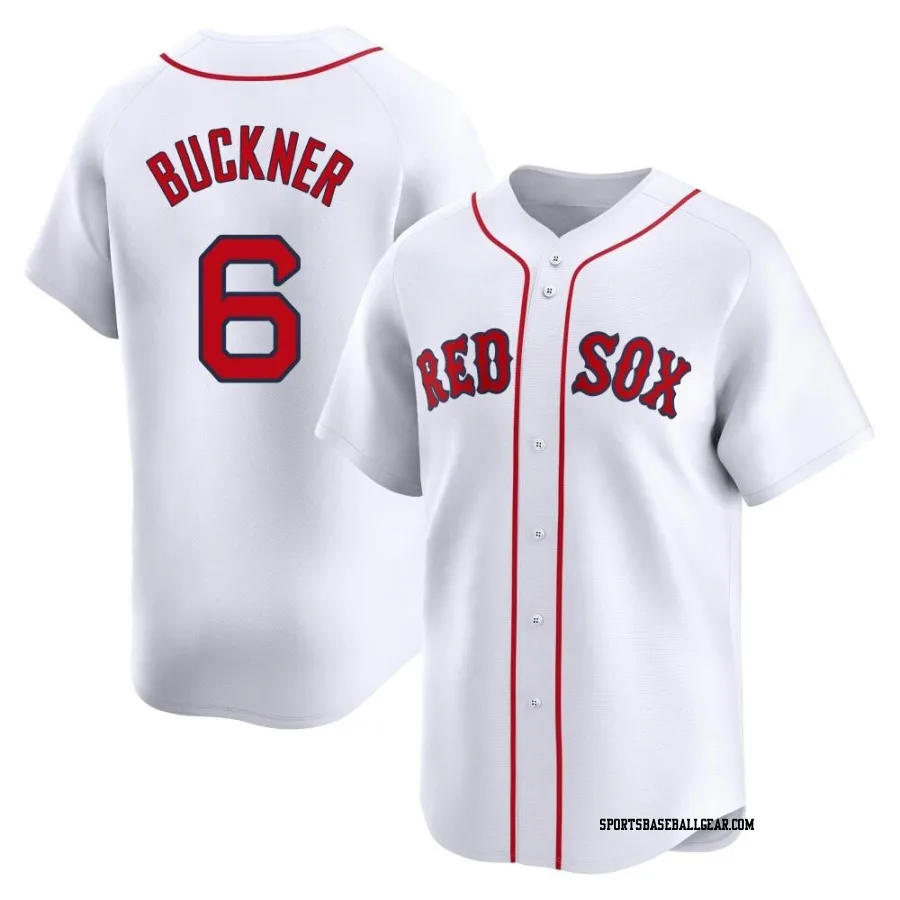 Bill Buckner Youth Boston Red Sox White Limited Home Jersey