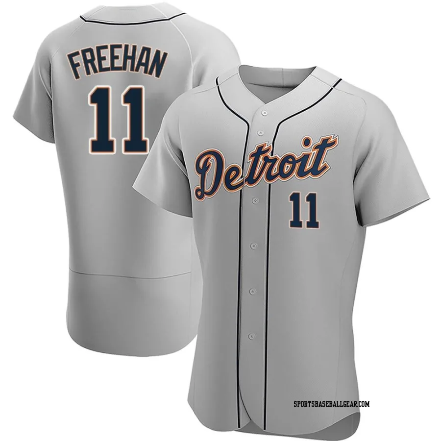 Bill Freehan Men's Detroit Tigers Gray Authentic Road Jersey