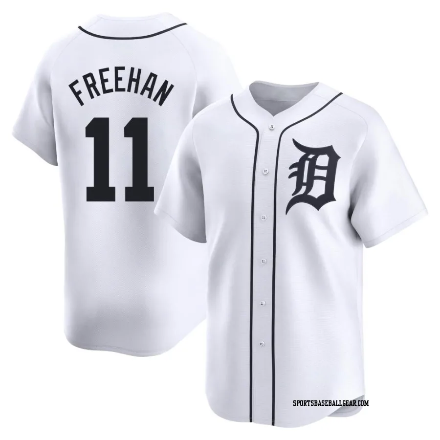 Bill Freehan Men's Detroit Tigers White Limited Home Jersey