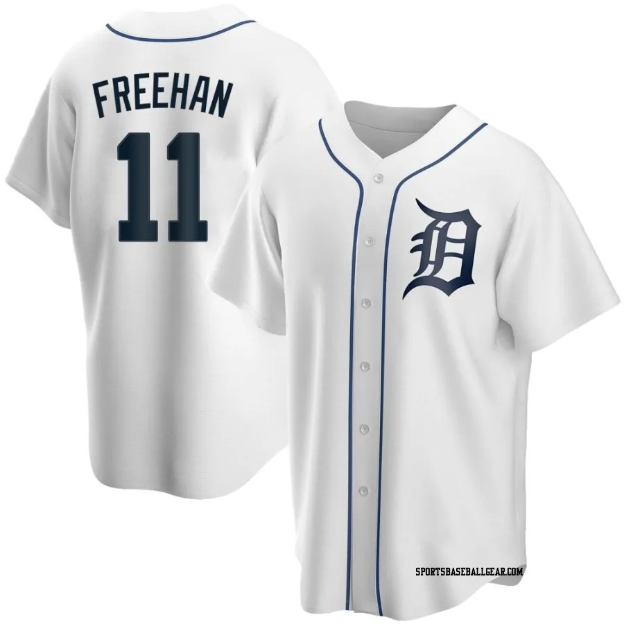 Bill Freehan Men's Detroit Tigers White Replica Home Jersey