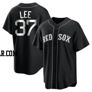 Bill Lee Men's Boston Red Sox Black/White Replica Jersey