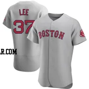 Bill Lee Men's Boston Red Sox Gray Authentic Road Jersey