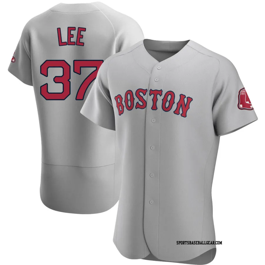 Bill Lee Men's Boston Red Sox Gray Authentic Road Jersey