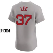 Bill Lee Men's Boston Red Sox Gray Elite Road Jersey