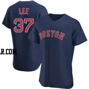 Bill Lee Men's Boston Red Sox Navy Authentic Alternate Jersey