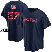 Bill Lee Men's Boston Red Sox Navy Replica Alternate Jersey