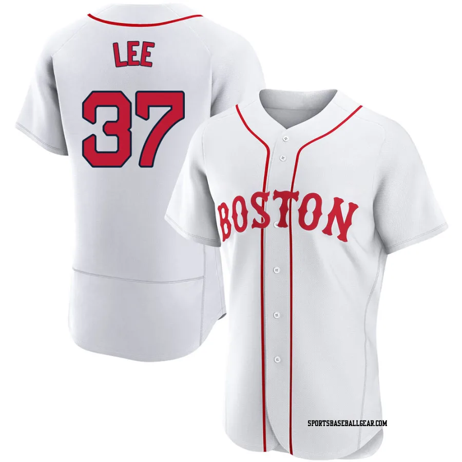 Bill Lee Men's Boston Red Sox White Authentic 2021 Patriots' Day Jersey