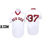 Bill Lee Men's Boston Red Sox White Authentic Throwback Jersey