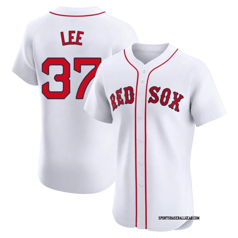 Bill Lee Men's Boston Red Sox White Elite Home Jersey