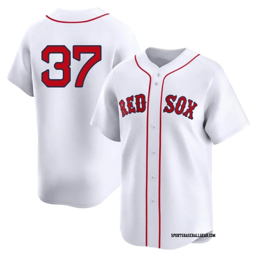 Bill Lee Men's Boston Red Sox White Limited 2nd Home Jersey