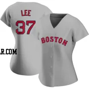 Bill Lee Women's Boston Red Sox Gray Authentic Road Jersey