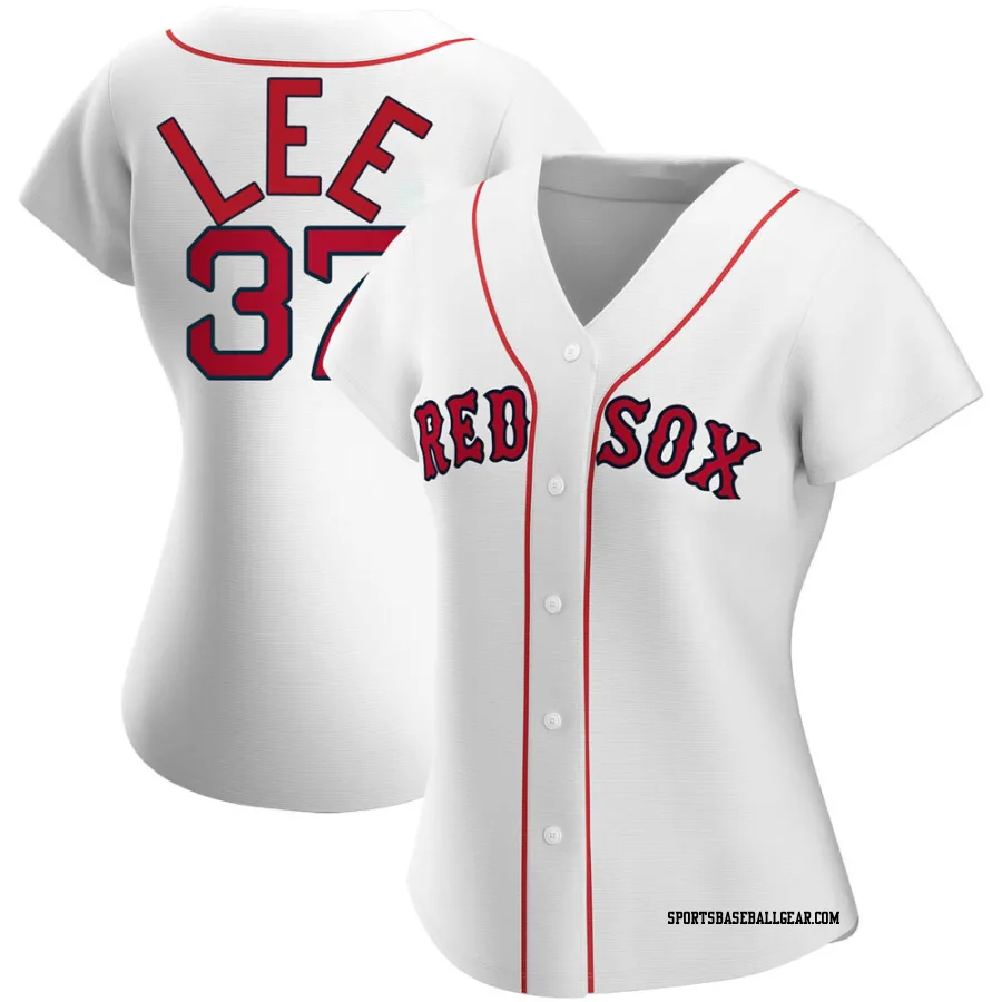 Bill Lee Women's Boston Red Sox White Authentic Home Jersey