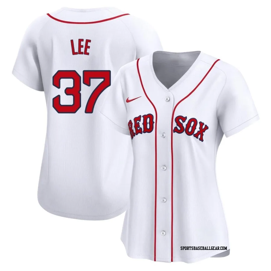 Bill Lee Women's Boston Red Sox White Limited Home Jersey