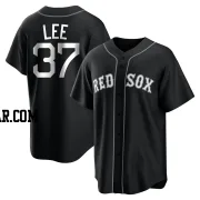 Bill Lee Youth Boston Red Sox Black/White Replica Jersey