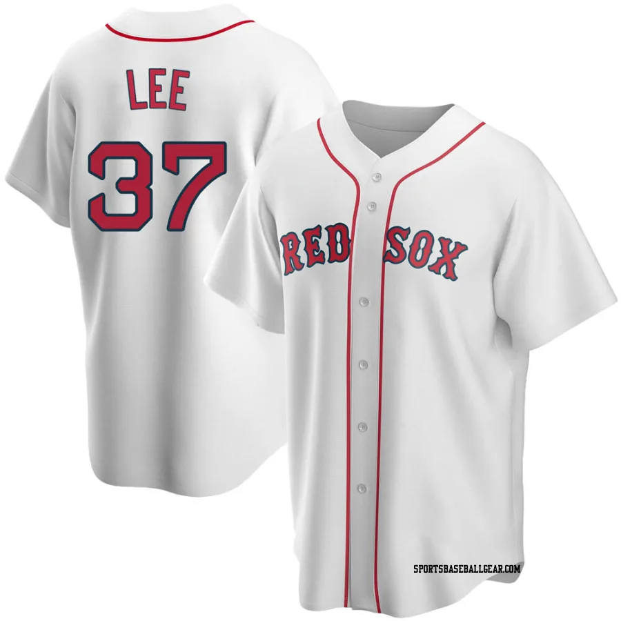 Bill Lee Youth Boston Red Sox White Replica Home Jersey