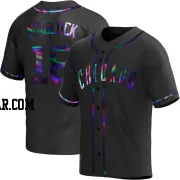 Bill Madlock Men's Chicago Cubs Black Holographic Replica Alternate Jersey