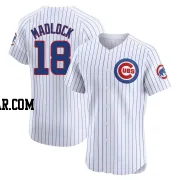 Bill Madlock Men's Chicago Cubs White Elite Home Jersey