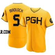 Bill Madlock Men's Pittsburgh Pirates Gold Authentic 2023 City Connect Jersey