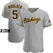 Bill Madlock Men's Pittsburgh Pirates Gray Authentic Road Jersey