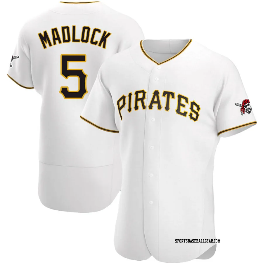 Bill Madlock Men's Pittsburgh Pirates White Authentic Home Jersey