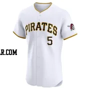 Bill Madlock Men's Pittsburgh Pirates White Elite Home Jersey