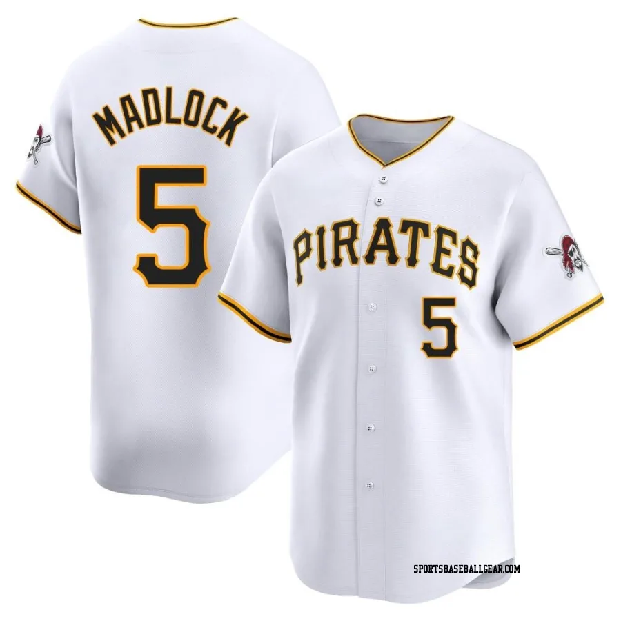 Bill Madlock Men's Pittsburgh Pirates White Limited Home Jersey