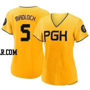 Bill Madlock Women's Pittsburgh Pirates Gold Replica 2023 City Connect Jersey