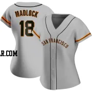 Bill Madlock Women's San Francisco Giants Gray Authentic Road Jersey